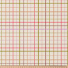 Algodón estampado TANGUY Crudo / Rojo